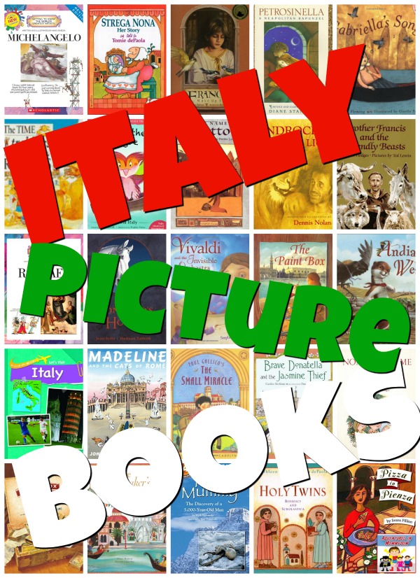Visit Italy with these great books Italy picture books list