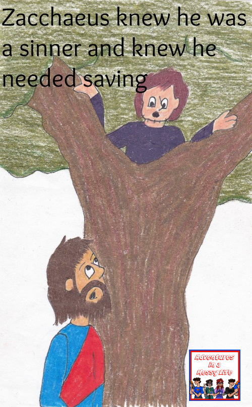 Zacchaeus Sunday School lesson for Sunday School or homeschool Bible