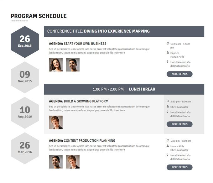 programschedule Tickera Blog