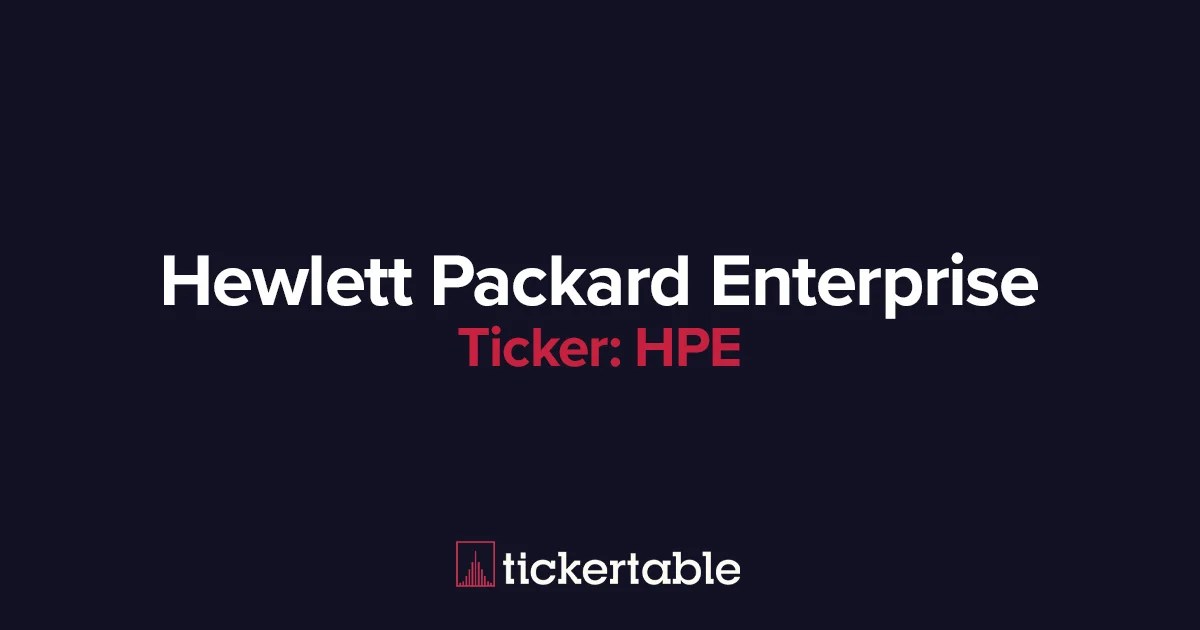 What Does Hewlett Packard Enterprise Do?