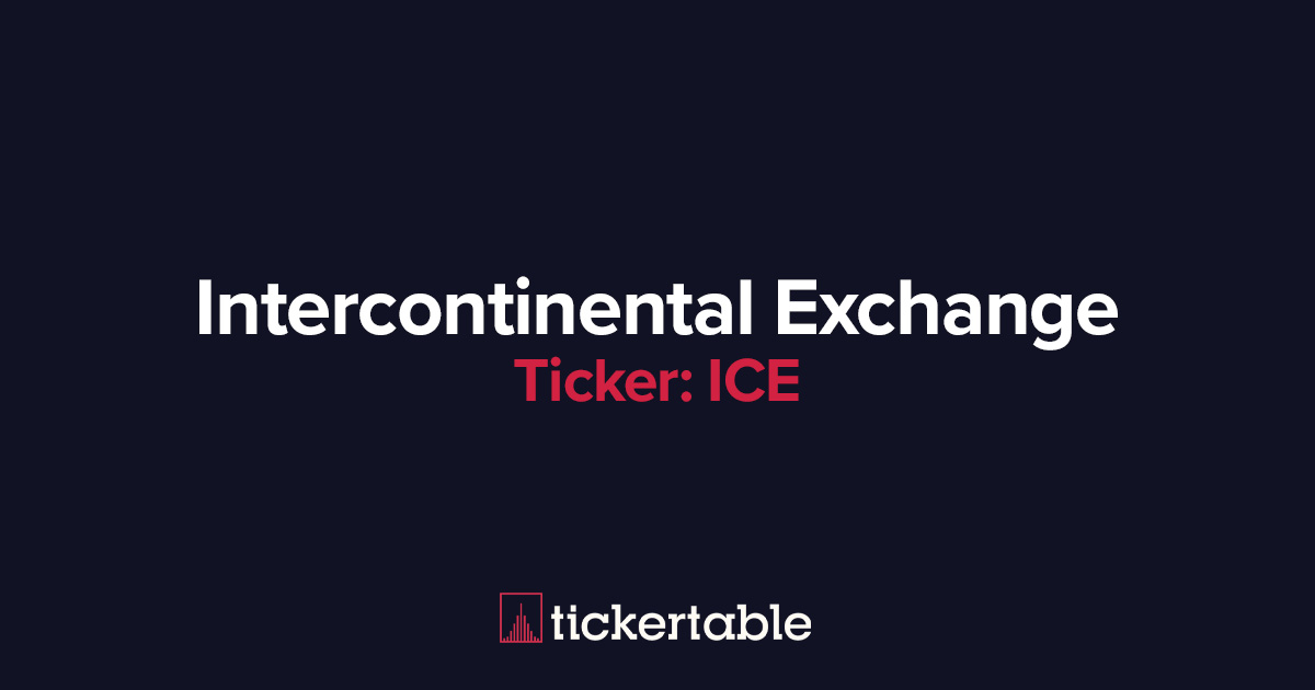What Does Intercontinental Exchange Do?