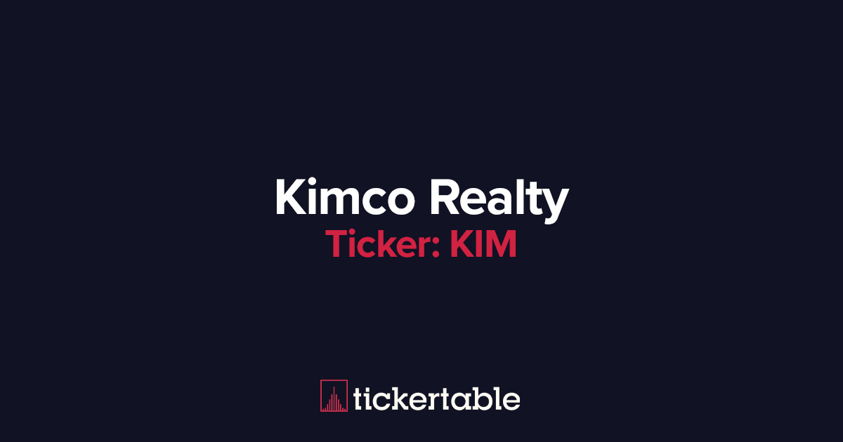 What Does Kimco Realty Do?