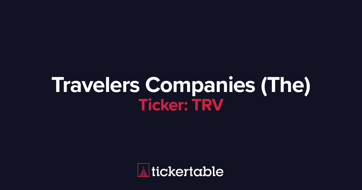 What Does The Travelers Companies Do?