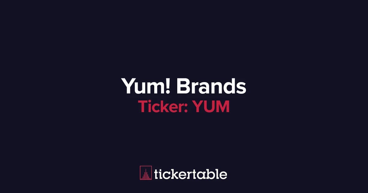 What Does Yum! Brands Do?