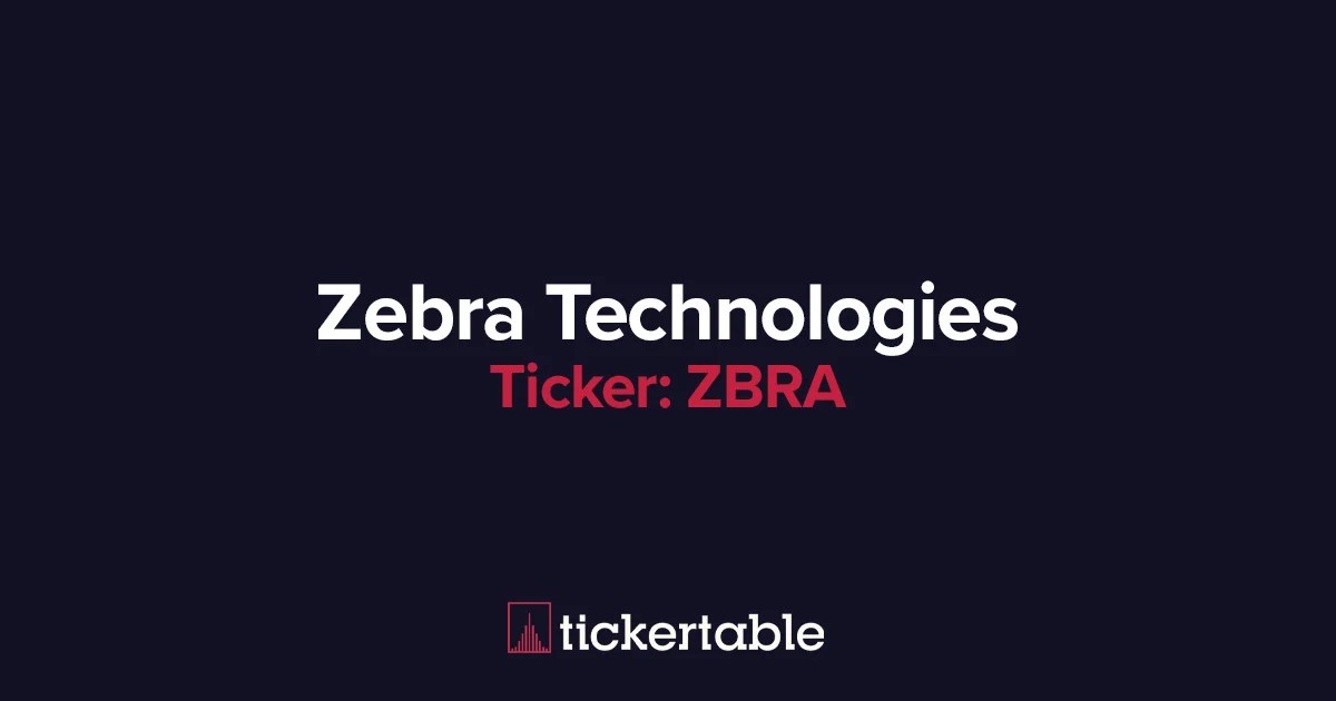 What Does Zebra Technologies Do?