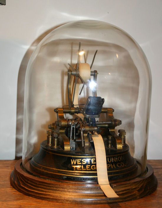 Western Union Universal Stock Ticker for sale » Antique Ticker Tape