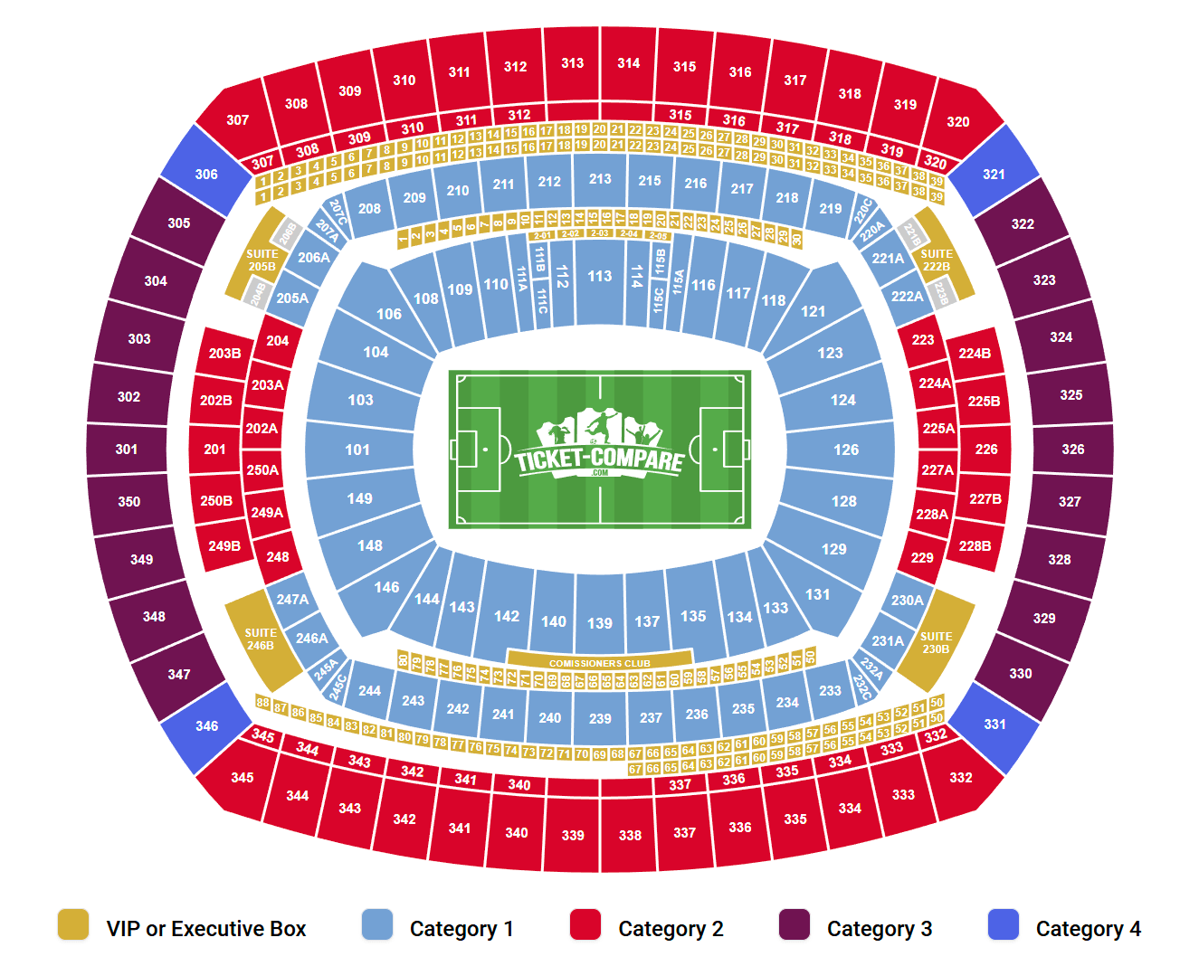 MetLife Stadium Seating Plan Your Ultimate Match Day Layout Guide