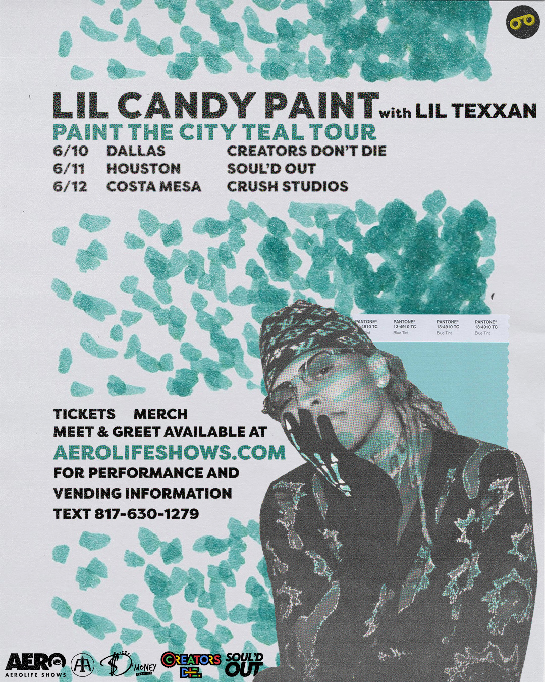 JUNE 10th Lil Candy Paint live in Dallas, TX with Lil Texxan