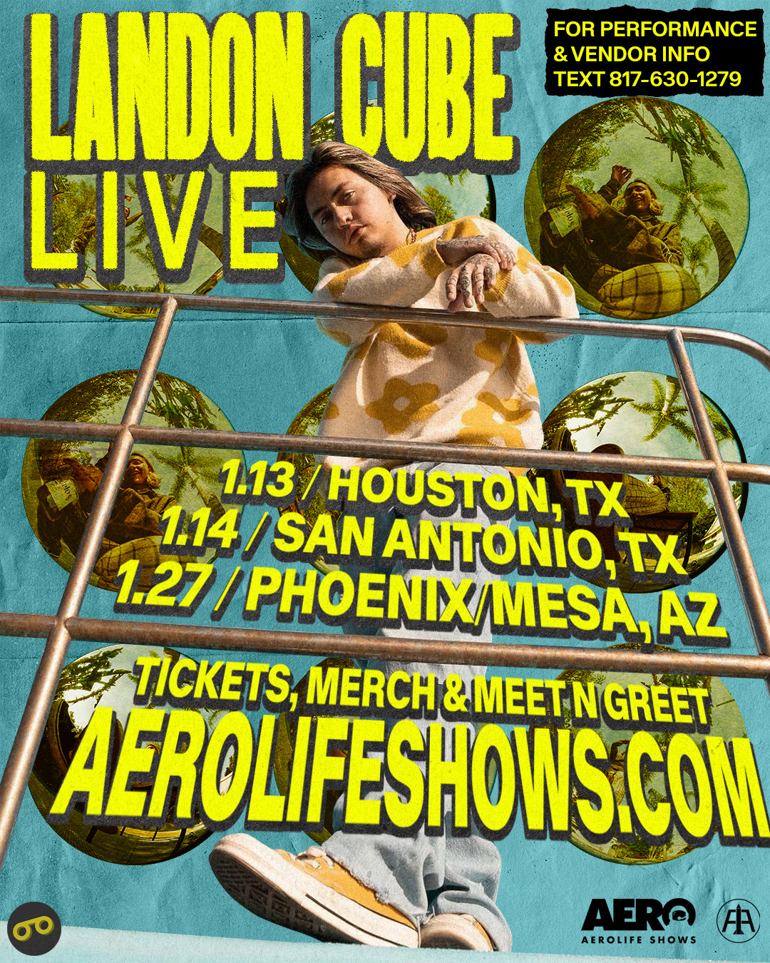 JAN 27th Landon Cube Live in Phoenix, AZ