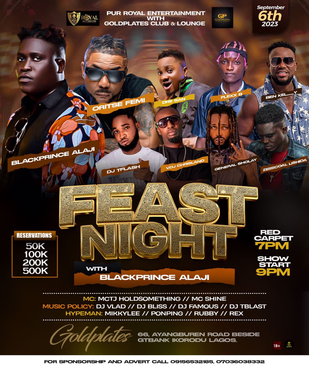 Get tickets to Feast Night on Tickethub.ng Tickethub.ng