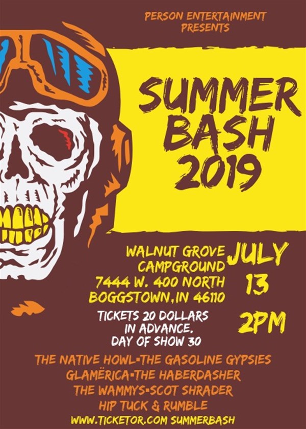 Summer Bash 2019 Information