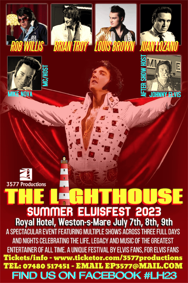 elvis festival 2023 uk Elvis Presley