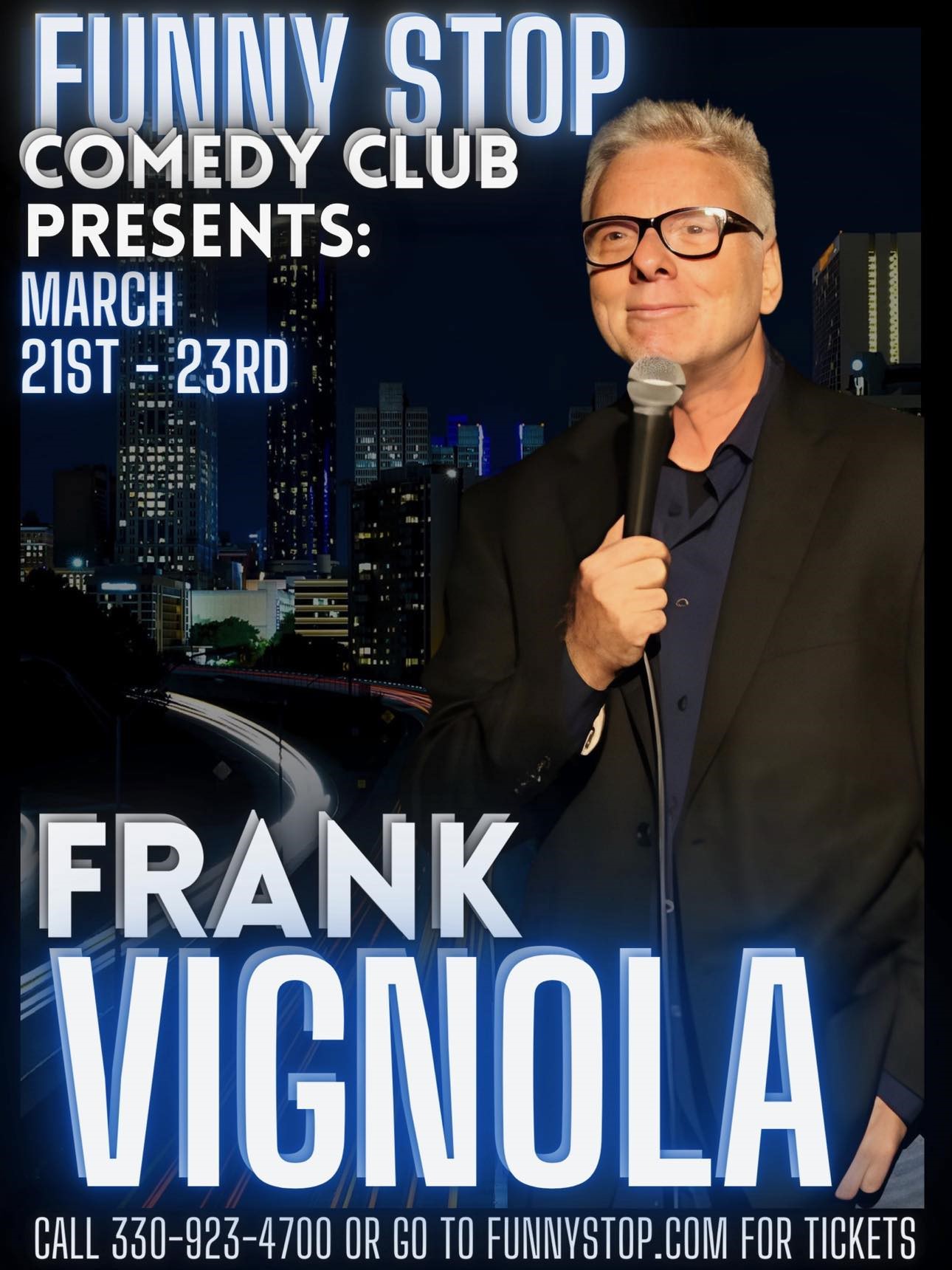 Frank Vignola Friday at 730PM Funny Stop Comedy Club Information