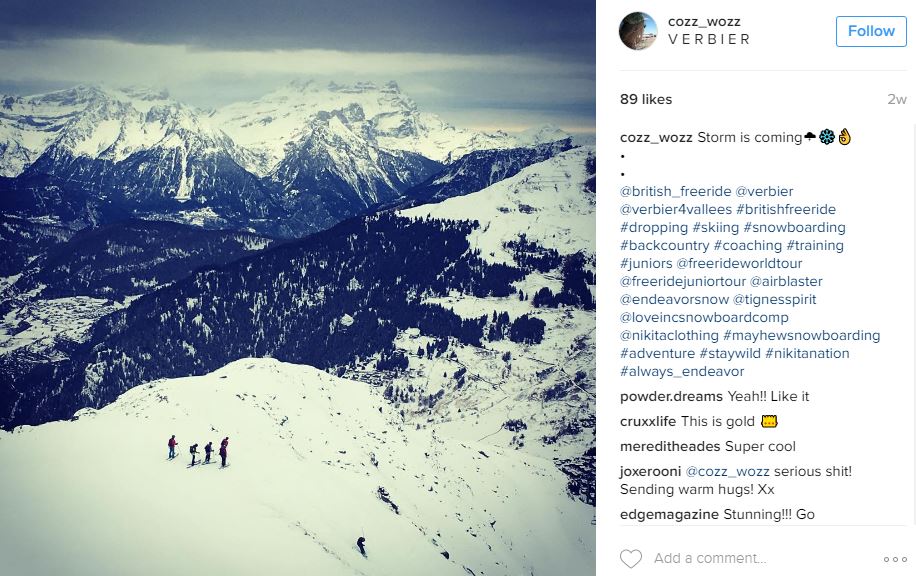 Top Ten Female Snowboarders to Follow on Instagram