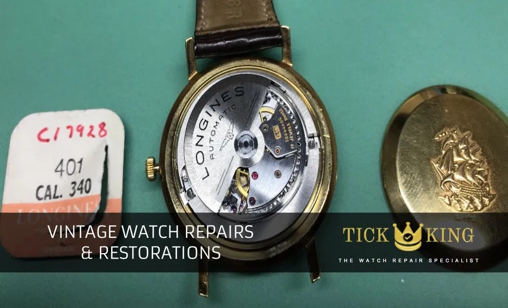 Vintage Watch Repairs & Restorations in Nottingham - Tick King