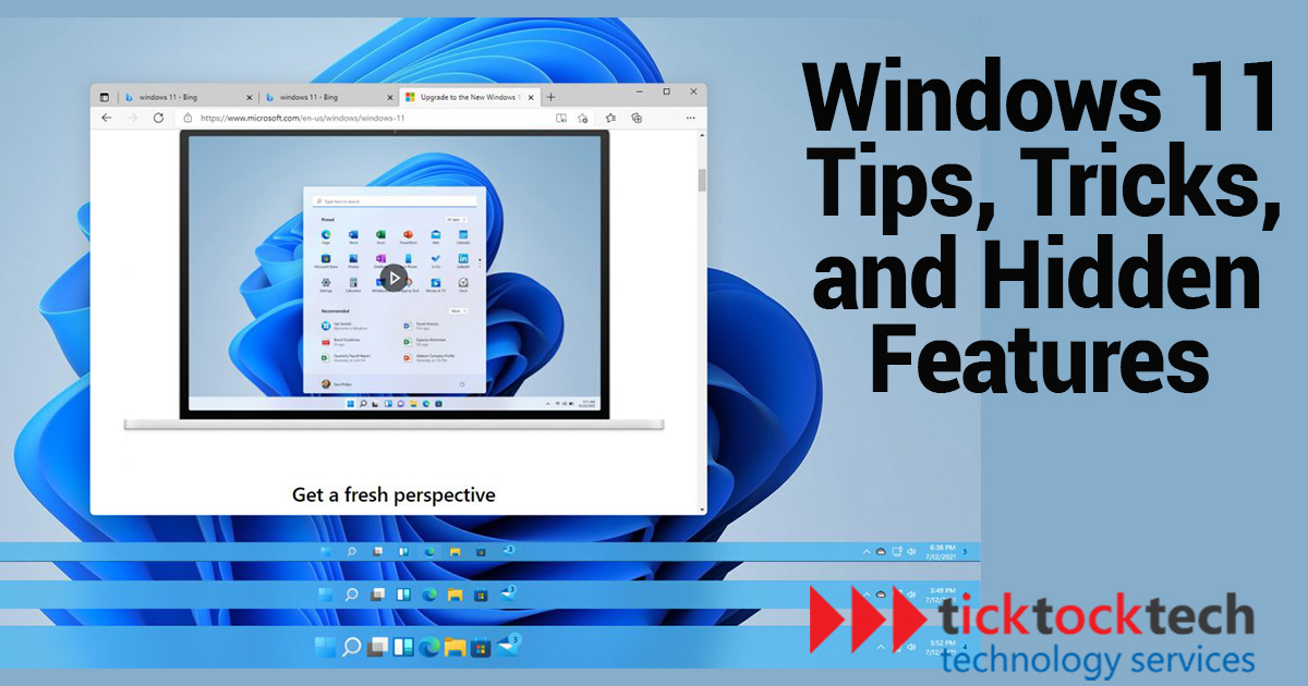 Windows 11 Tips, Tricks, and Hidden Features TickTockTech(04)