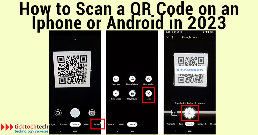 How to Scan QR Codes on an iPhone or Android in 2024