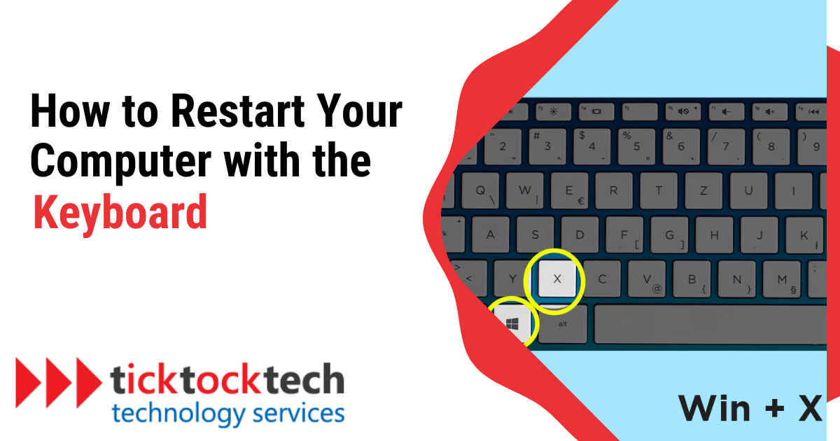 How to Restart Your Computer with the Keyboard Computer Repair