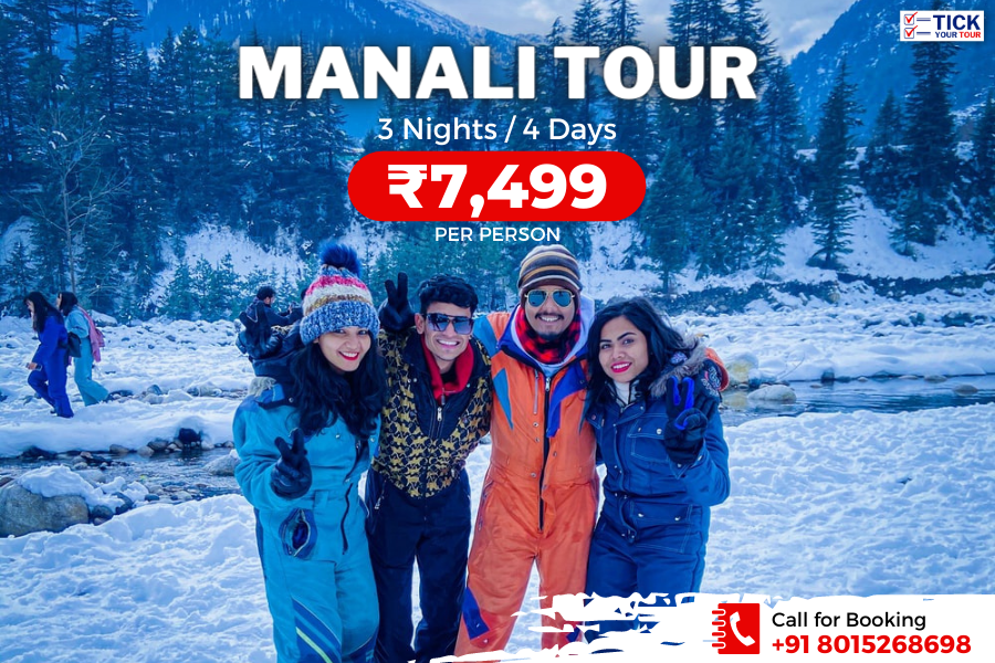 Manali tour package TickYourTour