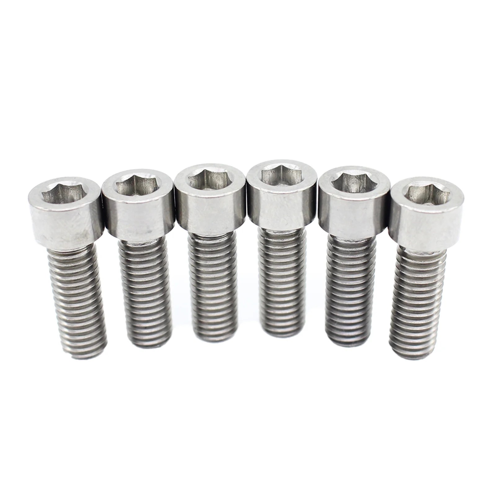 Metric Titanium BMX Stem Bolts / Raw
