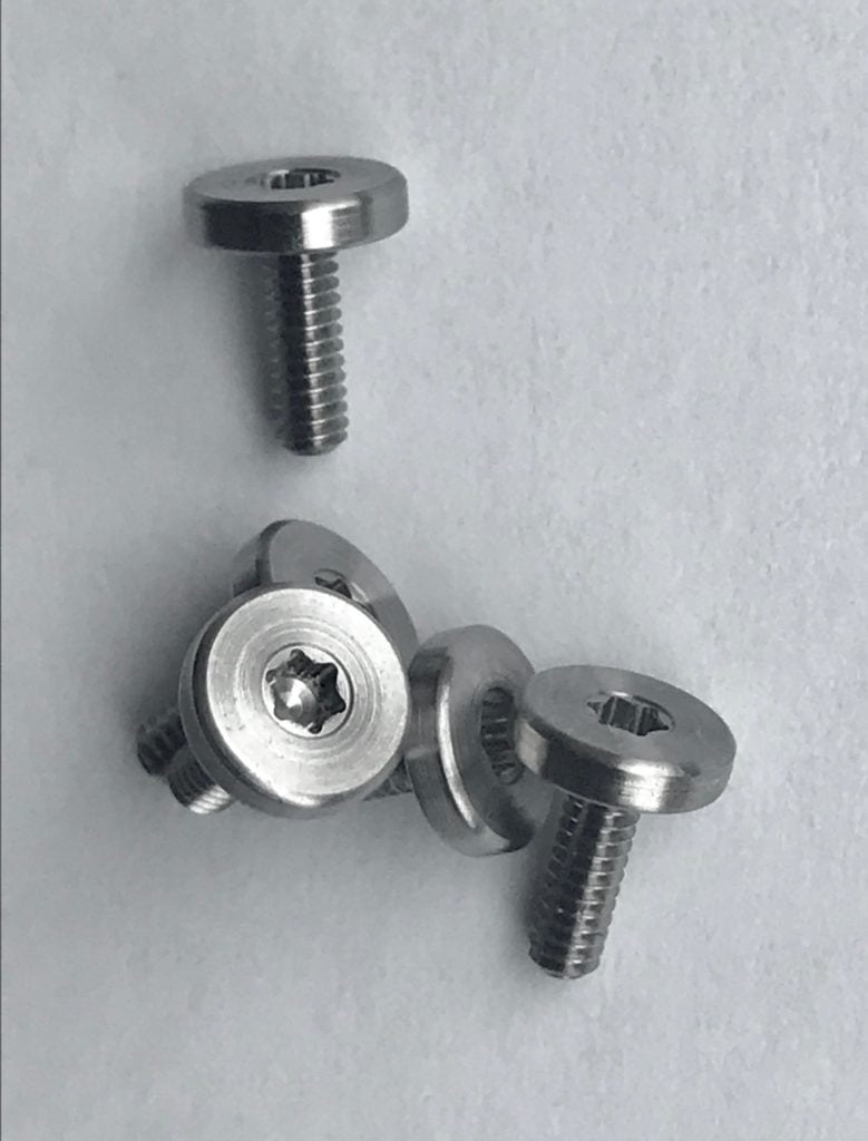 256 X 1/4″ Dia. Titanium Short Socket Head Screws TiConnector