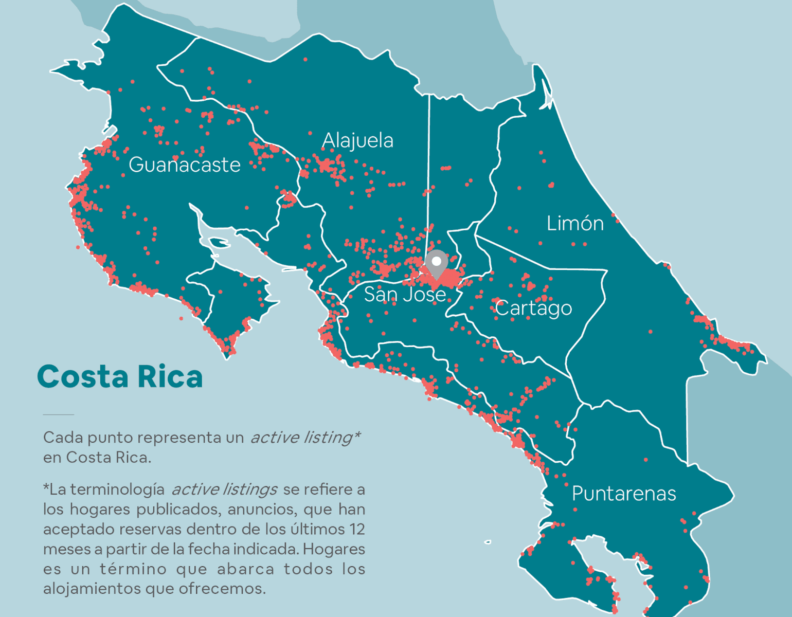 Map Costa Rica Capital City Share Map