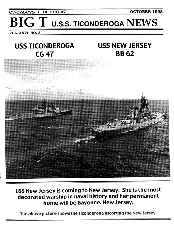 USS TICONDEROGA Veterans Association