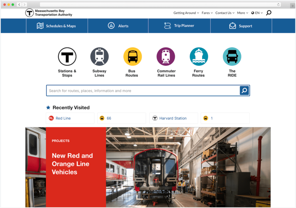 MBTA Customer Technology Department What we do