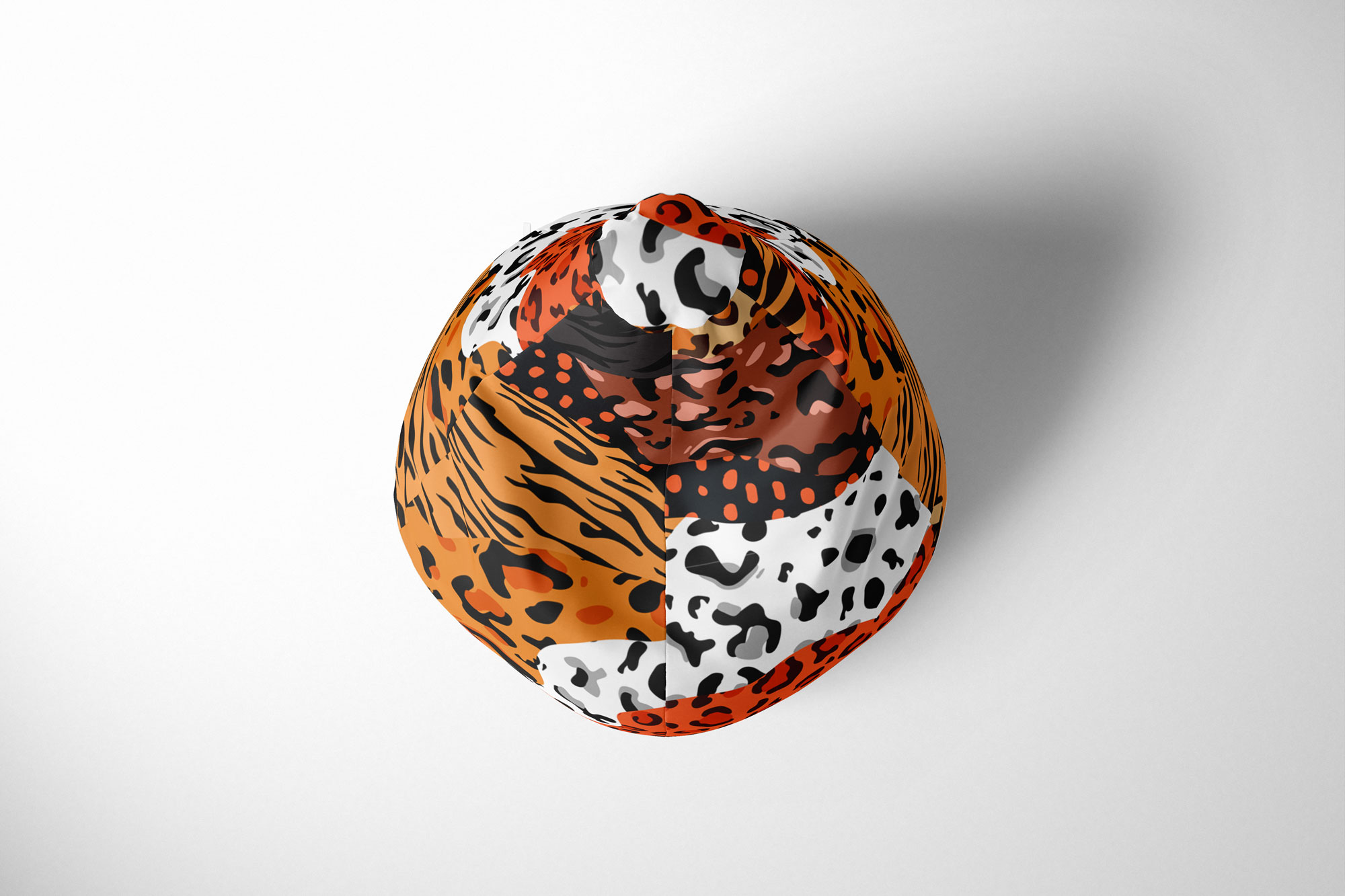Premium Puf Bean Bag "Animal Print" TIDA.RO