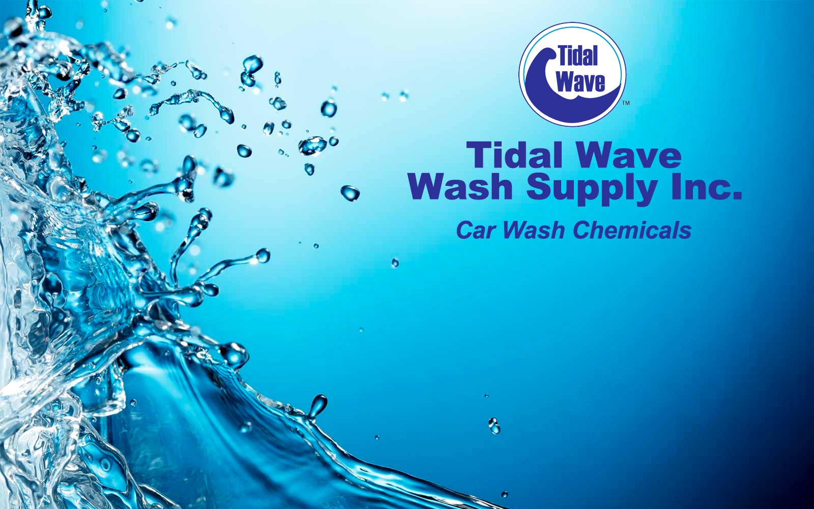 Home Tidal Wave Wash Supply Inc.
