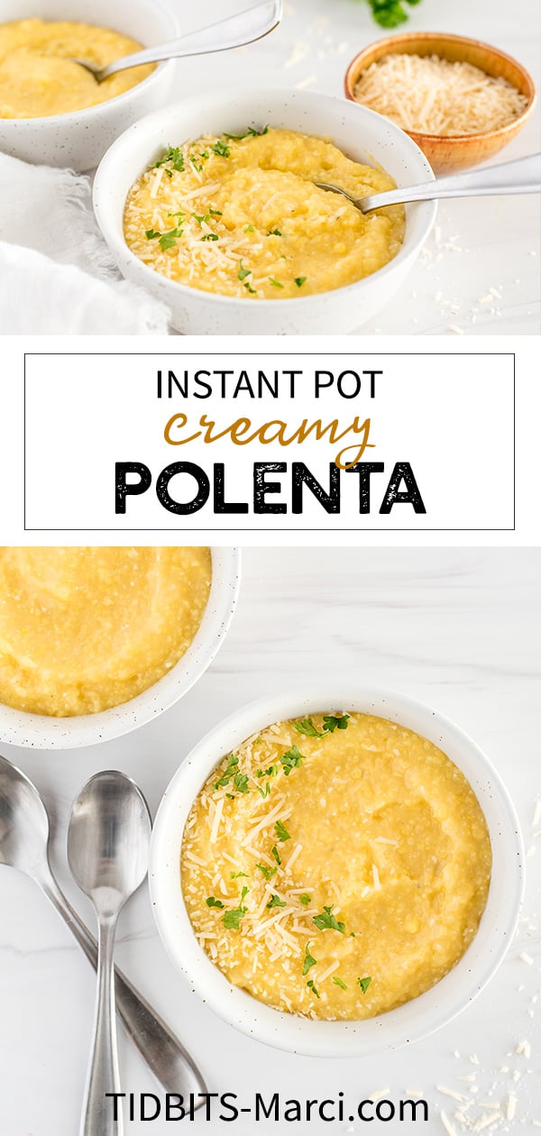 Instant Pot Polenta No Stirring!