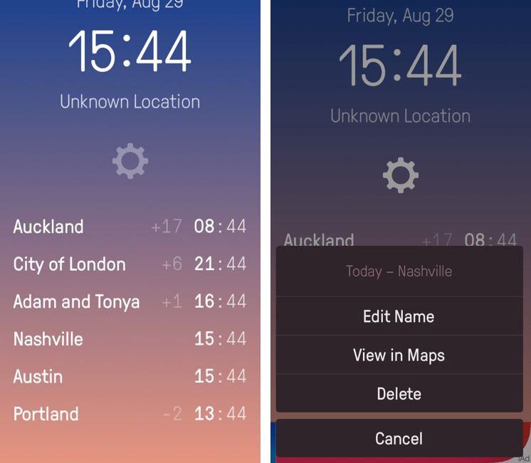 Find the Time, Worldwide, with the Time Zones App TidBITS