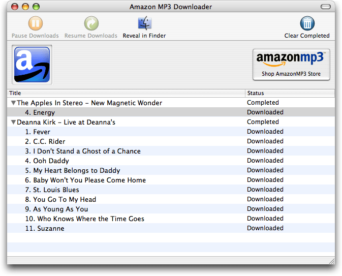 Amazon MP3 Takes on the iTunes Store TidBITS