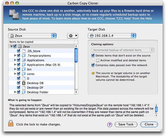 Carbon Copy Cloner 3.1 Released TidBITS