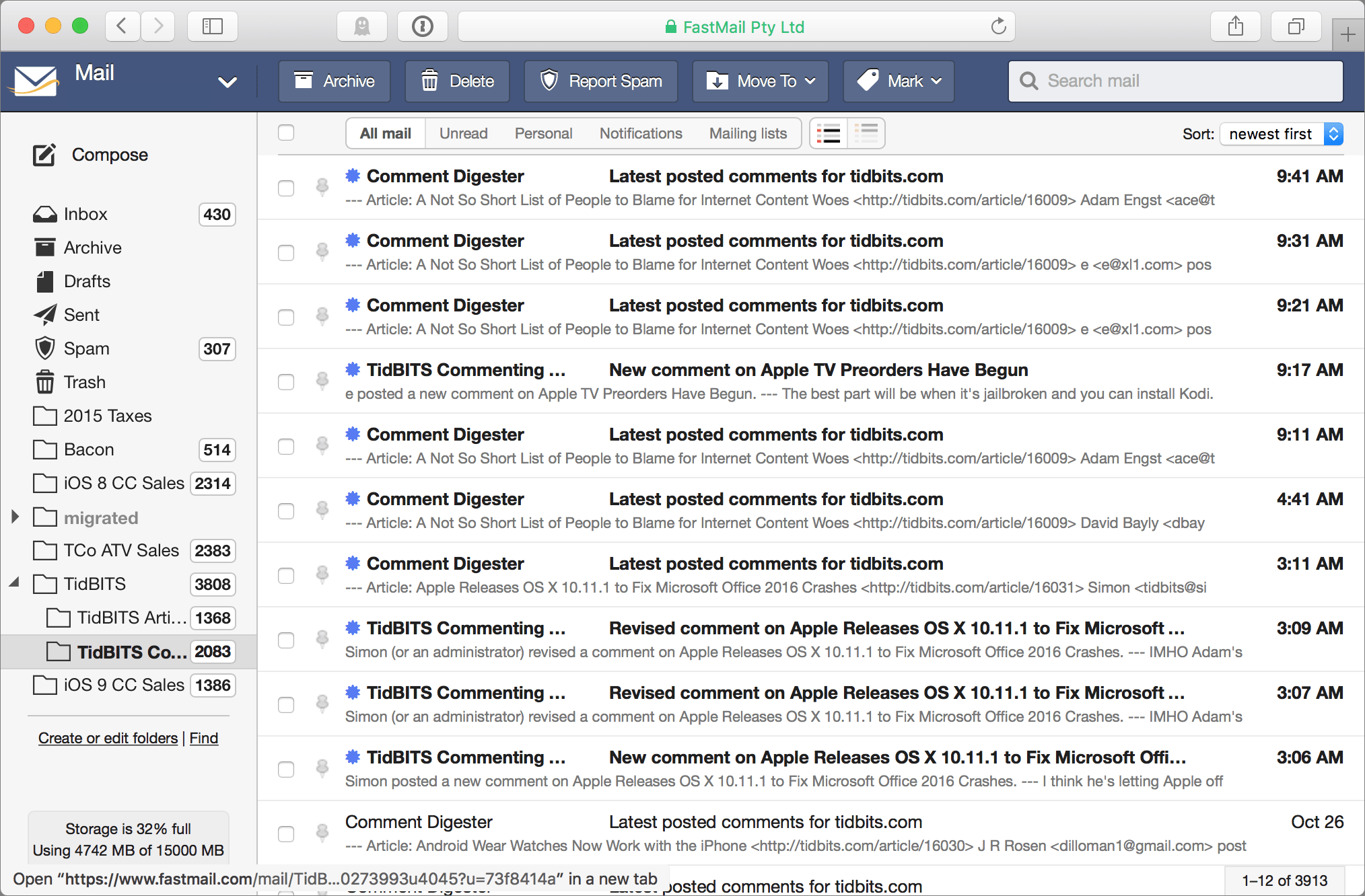 Why I Switched from Gmail to FastMail TidBITS Why I Switched from Gmail to FastMail TidBITS