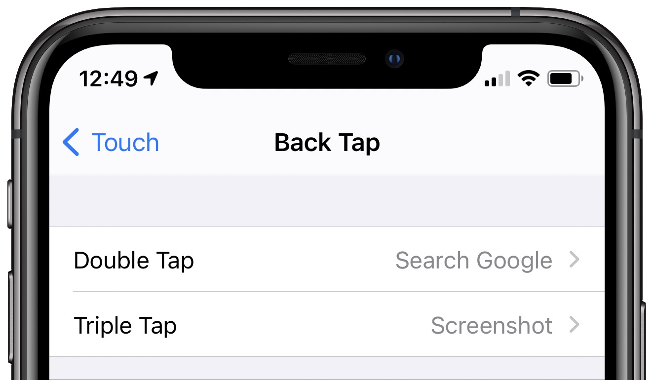 iOS 14’s Back Tap Feature Provides Interaction Shortcuts TidBITS