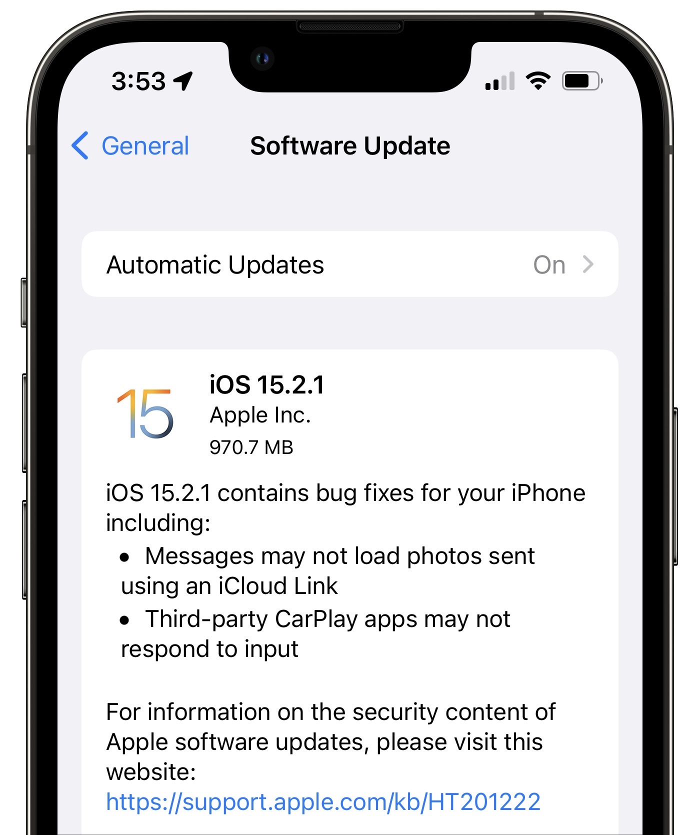 iOS 15.2.1 and iPadOS 15.2.1 Fix Messages Bug and HomeKit Vulnerability