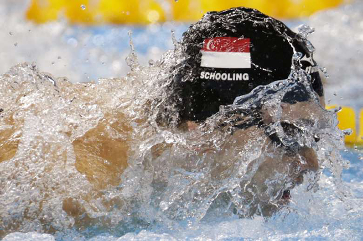 RIO OLYMPICS 2016 Singapore’s Joseph Schooling Enters 100m Butterfly