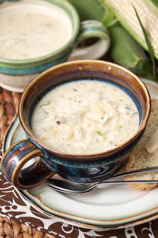 Crab and Corn Chowder » Tide & Thyme