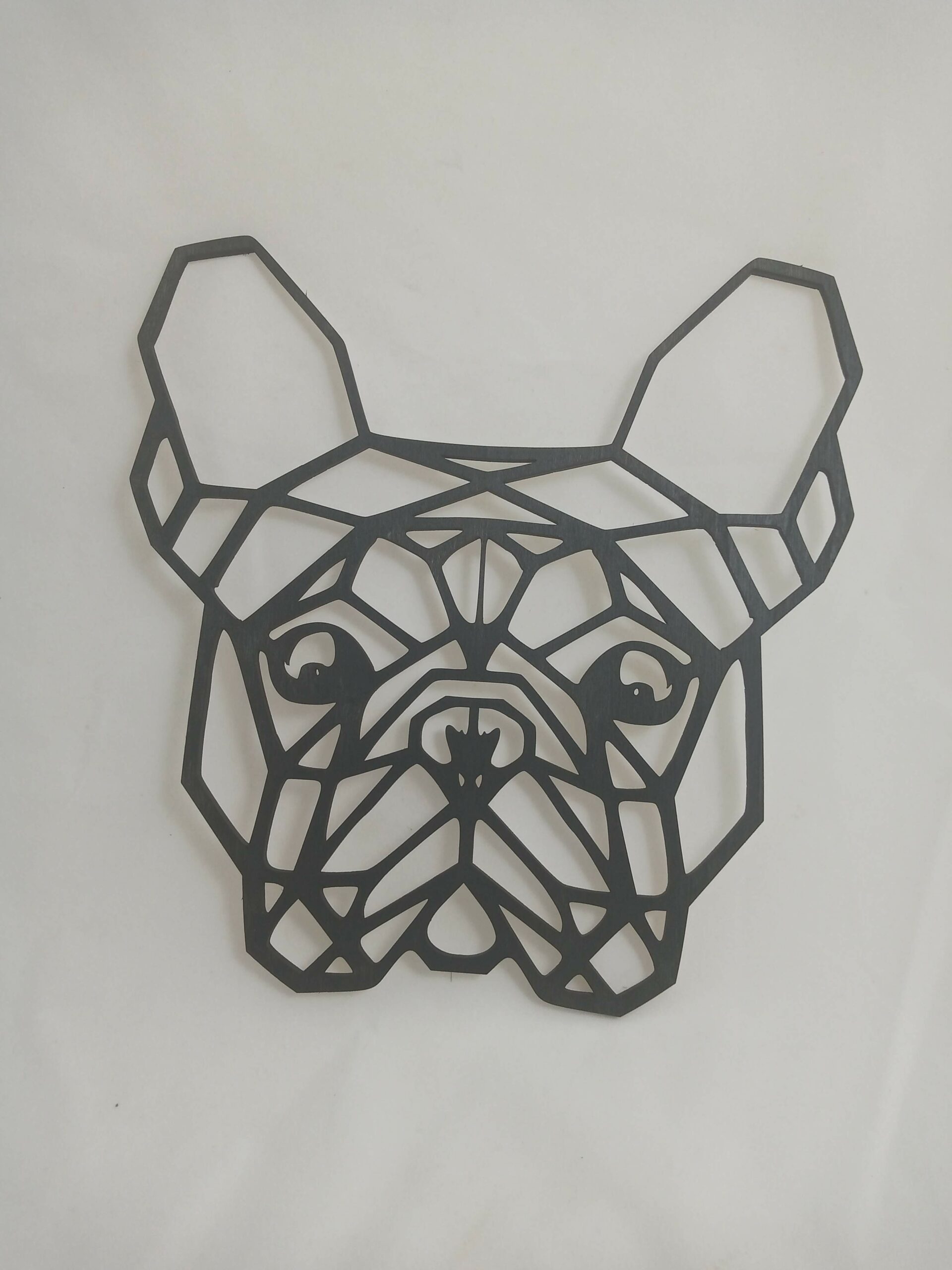 Tidee Bulldog Muurdecoratie Hond Hout Tidee