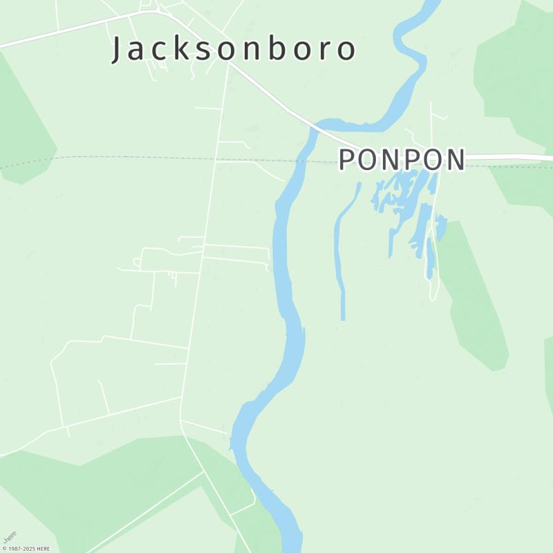Tide times for Jacksonboro Camp Tides Today