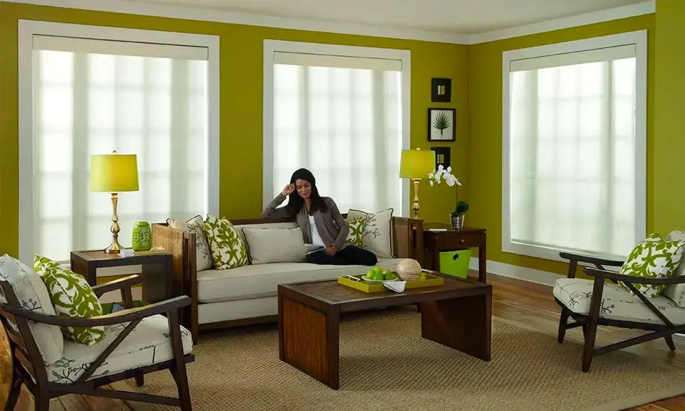 Large Lutron Blinds Tidmarsh Blinds