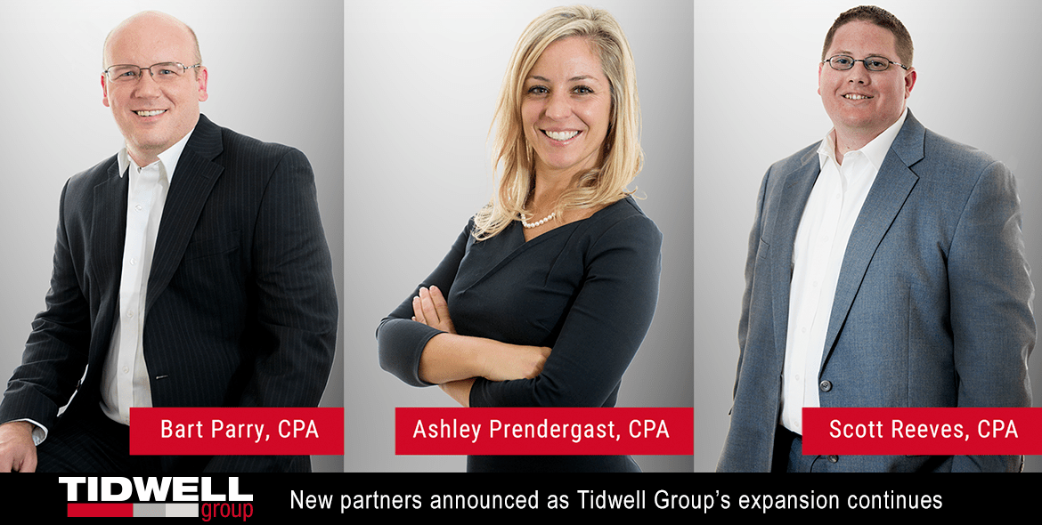 New partners announced as Tidwell Group’s expansion continues Tidwell