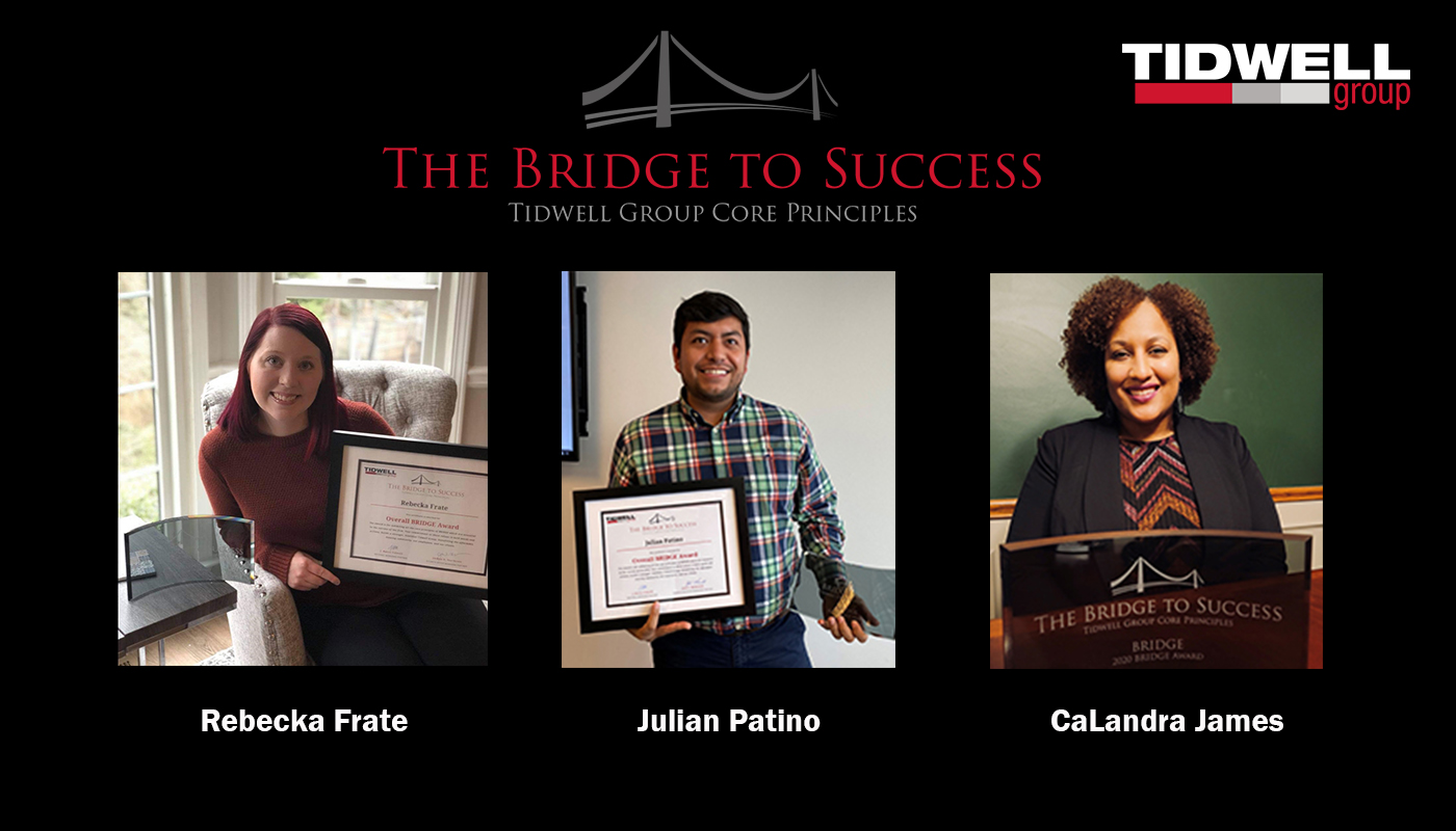 Congratulations 2020 BRIDGE Award Winners Tidwell Group