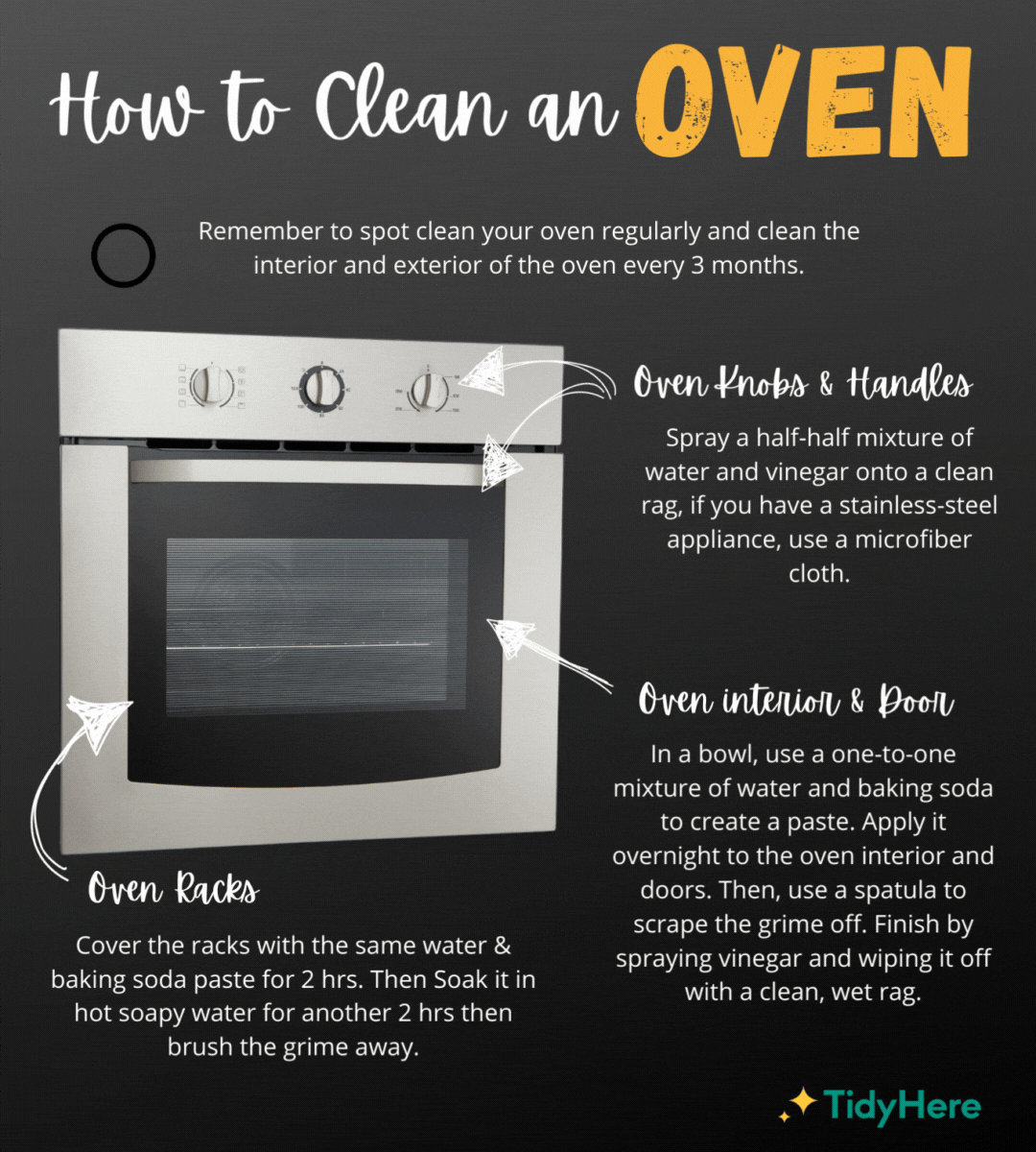 How to Clean an Oven TidyHere
