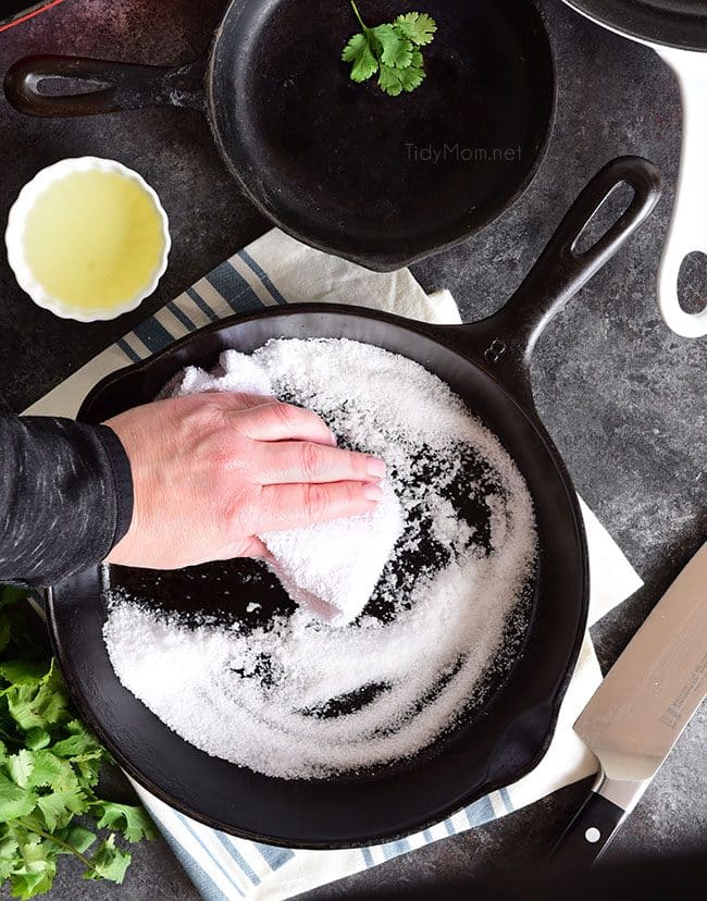 How To Clean A Cast Iron Skillet and Have It For A