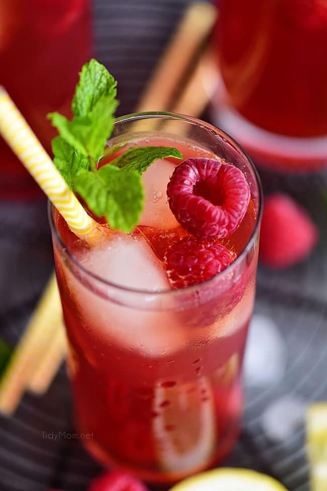 Red Raspberry Iced Tea TidyMom®