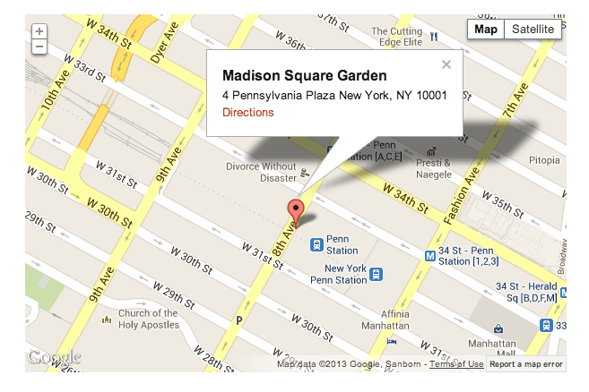 Madison Square Garden Gps Address nlytndesign