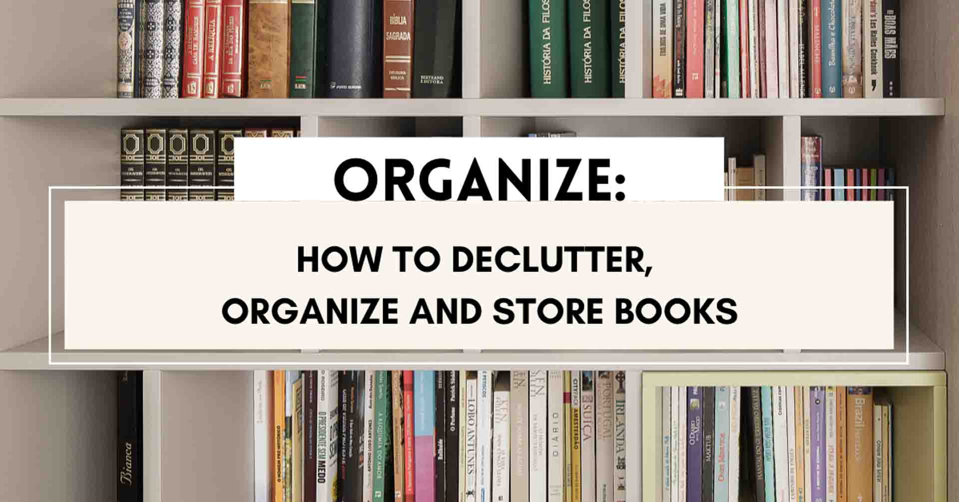 Ultimate Guide on how to organize books Tidy with SPARK