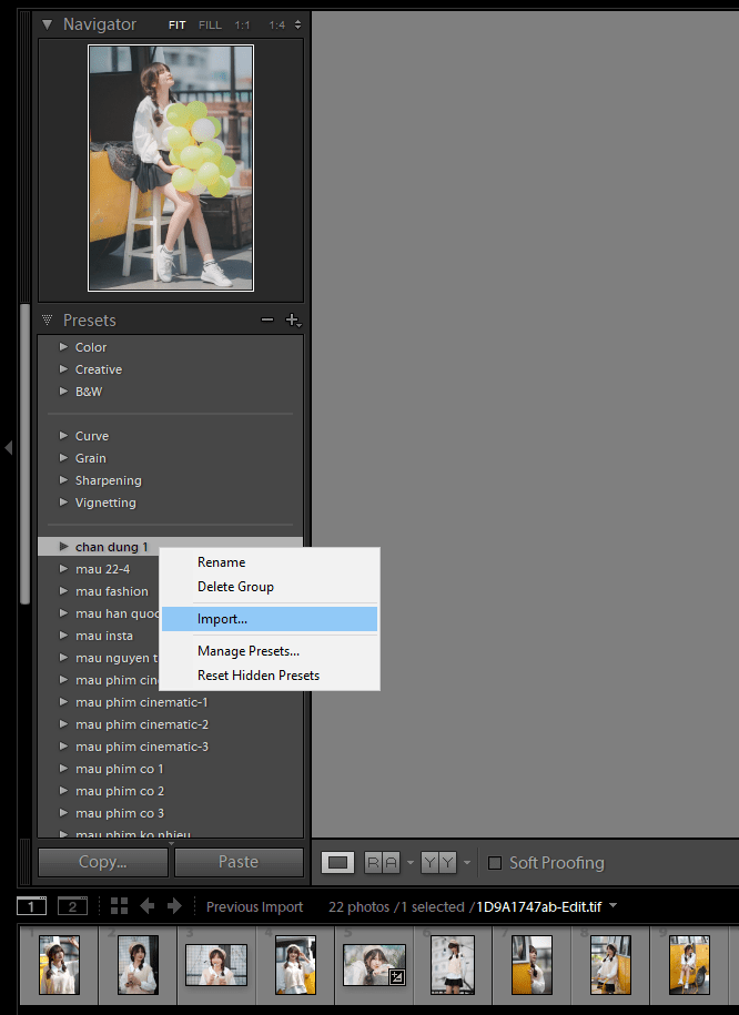 Chia Sẻ Preset Lightroom Đẹp Tone Màu hàn Quốc